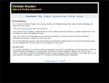 Tablet Screenshot of cdroulers.com